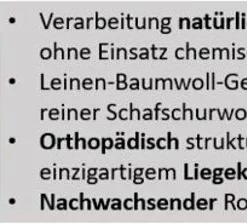 Naturlatexmatratze Hevea Leinen -Maison Verkäufe FJPG S700 1463