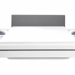 Bett Mit Nachttischen Snow 180 X 200 Cm -Maison Verkäufe FJPG S700 2012