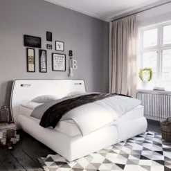 Boxspringbett Black&White 180 X 200 Cm -Maison Verkäufe FJPG S700 2050