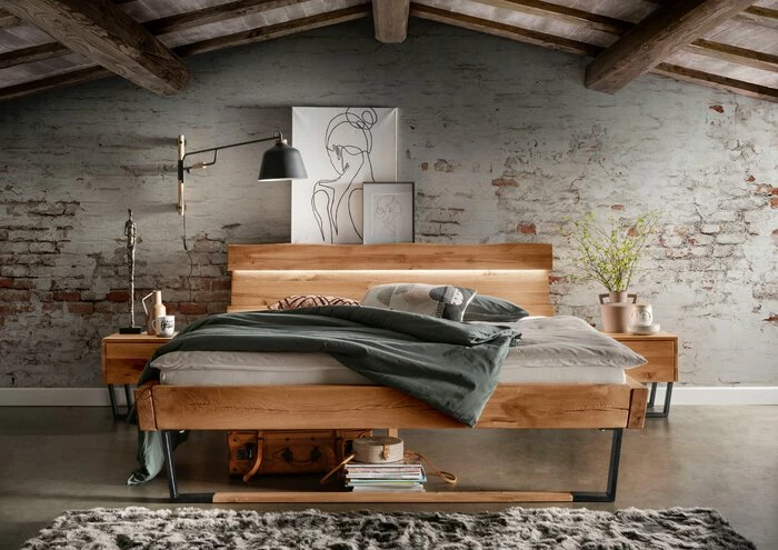 Massivholzbett Borneo 140 X 200 Cm 1 Massivholzbett Borneo 140 X 200 Cm