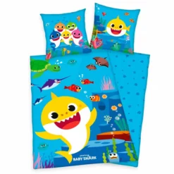 Herding Bettwäsche Baby Shark 135 X 200 Cm
