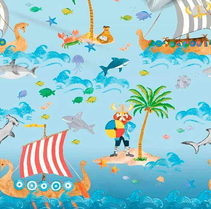 Bettwäsche Wikinger 135 X 200 Cm 3 Bettwäsche Wikinger 135 X 200 Cm – Bild 3